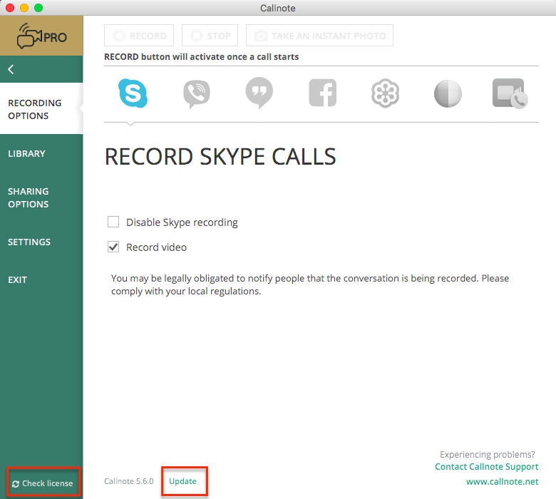 skype recording