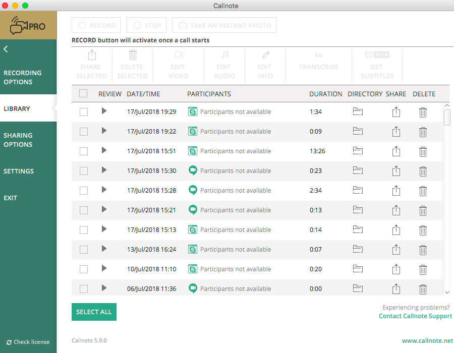 Edit Share Transcribe Recordings
