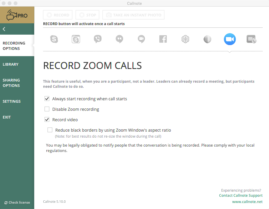 zoom recorder